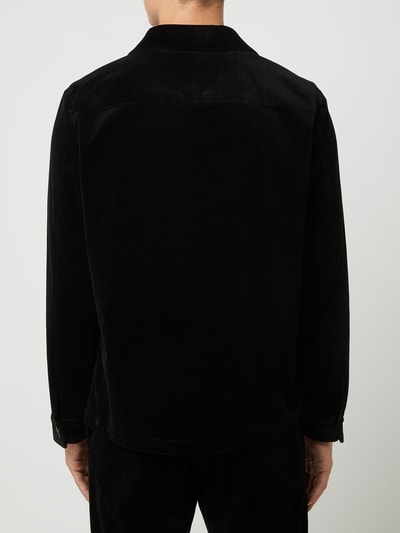 Strellson Hemdjacke aus Cord Modell 'Dean' Black 5