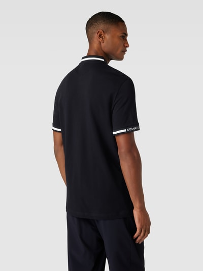 ARMANI EXCHANGE Poloshirt mit Label-Details Dunkelblau 5