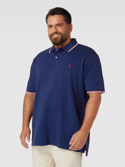 Polo Ralph Lauren Big & Tall Koszulka polo PLUS SIZE z wyhaftowanym logo Granatowy 4