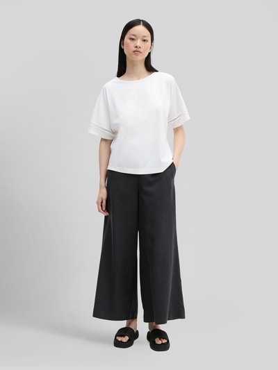 Marc O'Polo Relaxed Fit T-Shirts aus Baumwoll-Mix Weiss 1