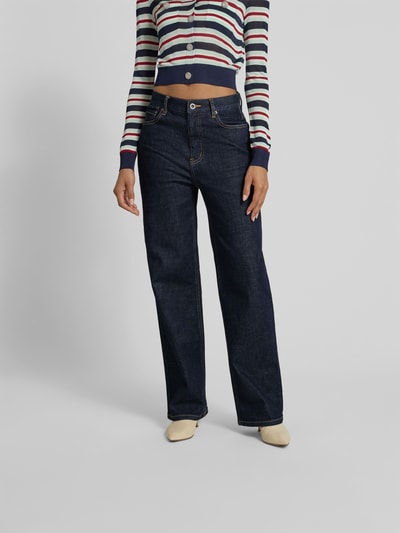 Self-Portrait Jeans im 5-Pocket-Design Dunkelblau 4