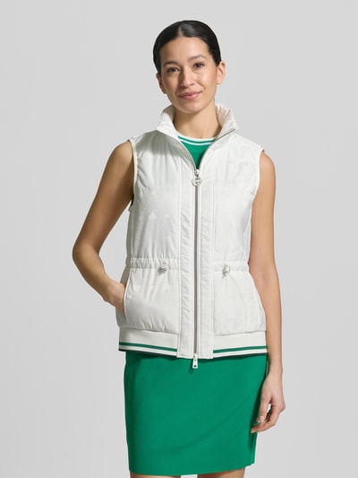 Marc Cain Regular Fit Weste in Stepp-Optik Offwhite 4