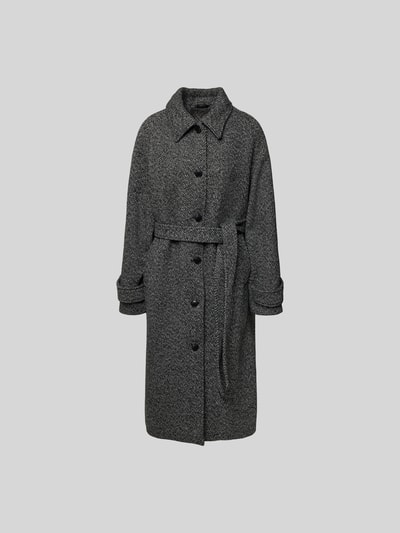 Closed Mantel mit Kentkragen Mittelgrau 2