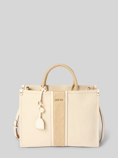 Liu Jo White Handtasche mit Tragehenkeln und Schulterriemen Beige 2