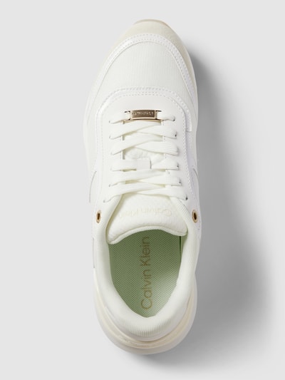 CK Calvin Klein Sneaker mit Label-Details Modell 'FLEXI RUNNER' Offwhite 5