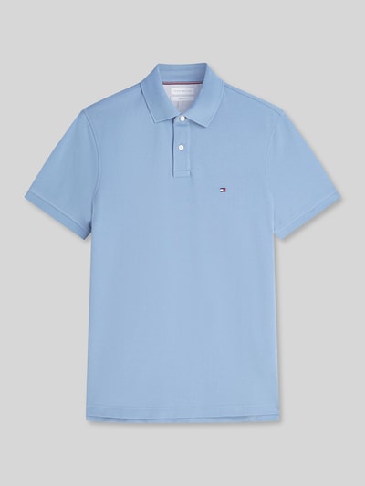 Tommy Hilfiger Regular Fit Poloshirt aus Baumwoll-Mix Hellblau 2