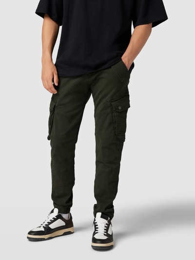 Alpha Industries Cargohose mit Gesäßtaschen Modell 'COMBAT' Dunkelgrau 4