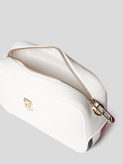 Tommy Hilfiger Handtasche mit Schulterriemen und Logo-Applikation Offwhite 4