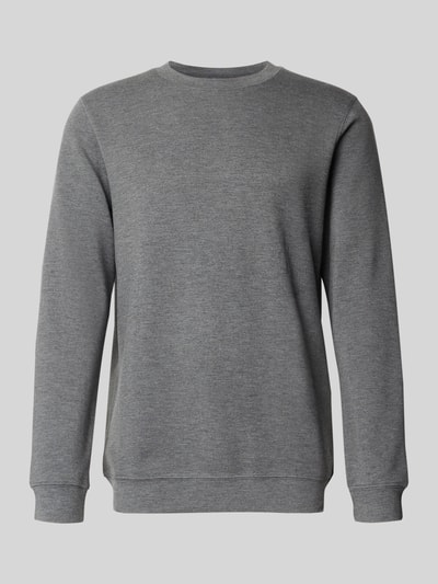 Matinique Sweatshirt mit Label-Detail Modell 'harry' Hellgrau Melange 2