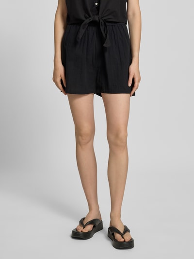 Only Loose Fit Shorts aus reiner Baumwolle Modell 'TIZANA' Black 4