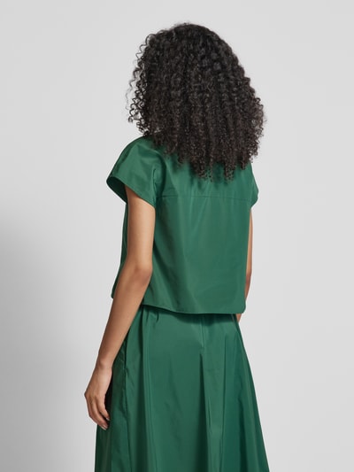 Weekend Max Mara Blouseshirt met ronde hals, model 'PARANA' Groen - 5