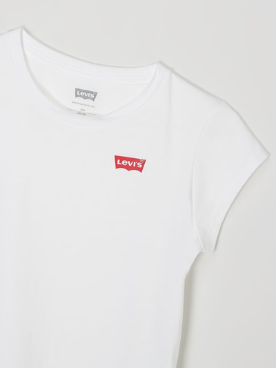 Levi’s® Kids T-shirt van katoen  Wit - 2