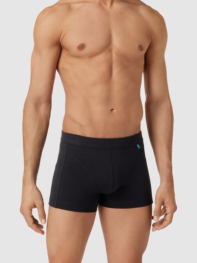 Schiesser Boxershort met elastische band Zwart - 1