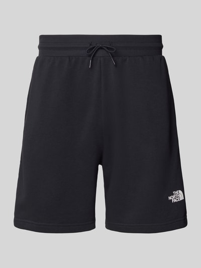 Produktfoto, Shorts mit Logo und Gürtel von The North Face in Schwarz, Regular-Fit, elastischer Bund, Bundweite 42 cm, Innenbeinlänge 24 cm