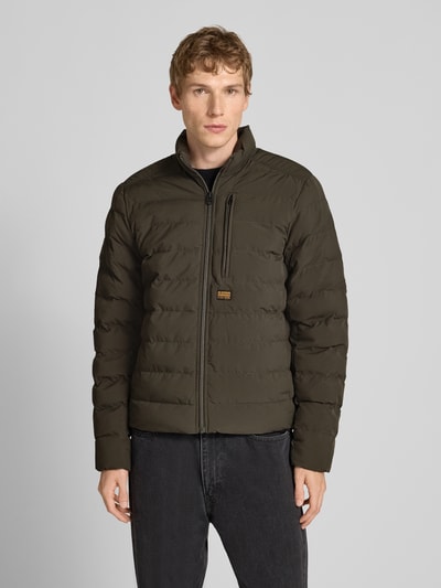 G-Star Raw Steppjacke mit Label-Patch Modell 'Foundation' Anthrazit 4