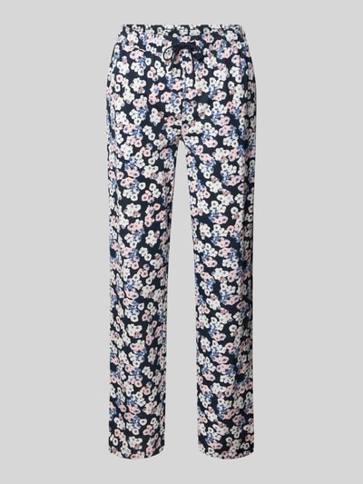 Marc O'Polo Regular fit pyjamabroek van pure scheerwol Marineblauw - 1