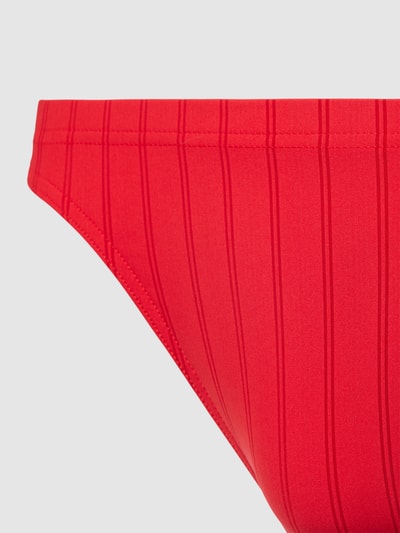 HOM Slip mit Allover-Muster Modell 'Chic' Rot 2