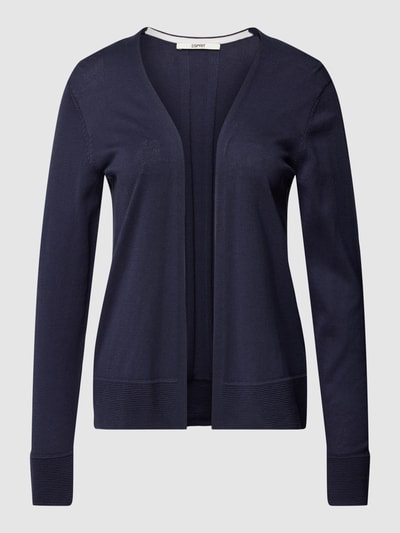 Esprit Cardigan in effen design Marineblauw - 2