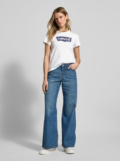 Levi's® T-shirt z nadrukiem z logo model ‘THE PERFECT TEE’ Biały 1