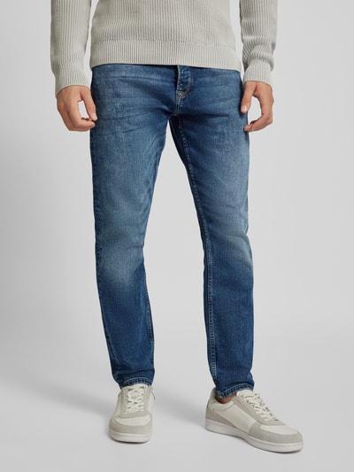 GABBA Tapered Fit Jeans im 5-Pocket-Design Modell 'ALEX CROSS' Jeansblau 4