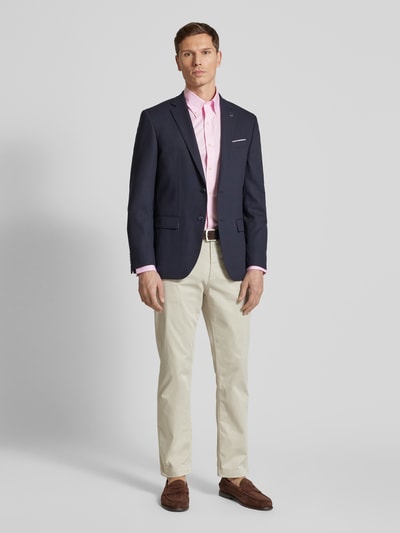 Polo Ralph Lauren Slim fit zakelijk overhemd met labelstitching Rosé - 1