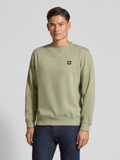 Lerros Sweatshirt mit Label-Patch Lind 4