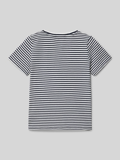 Tom Tailor T-shirt met statementprint Marineblauw - 3