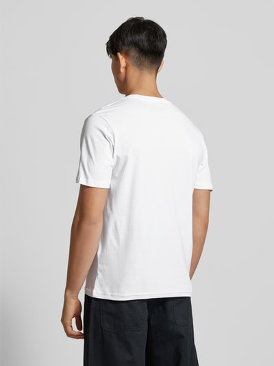 Jack & Jones T-Shirt mit Label-Print Modell 'CODYNAMIC' Weiss 5