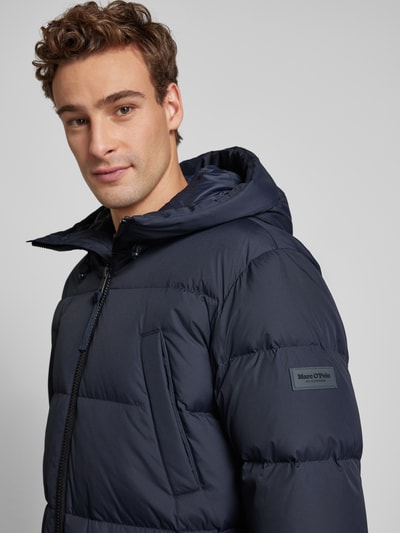 Marc O'Polo Regular Fit Daunenjacke mit Kapuze  Marine 3