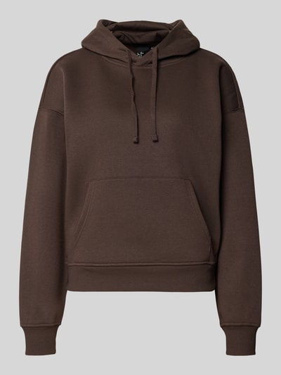 ONLY Regular Fit Hoodie aus Baumwoll-Mix Modell 'BEST' ' Schoko 1
