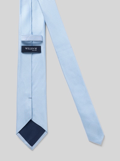 Willen Seidenkrawatte in klassischer Form (6 cm) Bleu 2