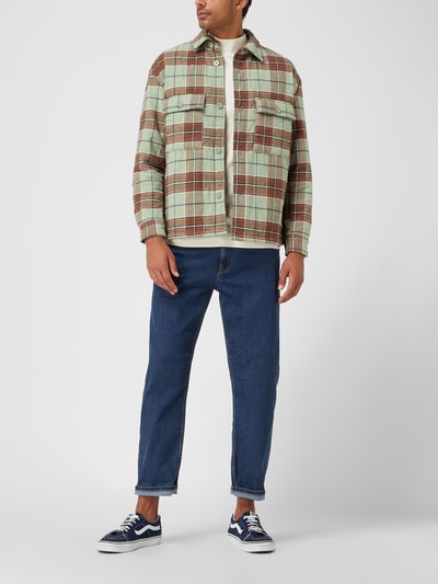 Tom Tailor Denim Overhemdjack met doorgestikte naden Zachtgroen - 1