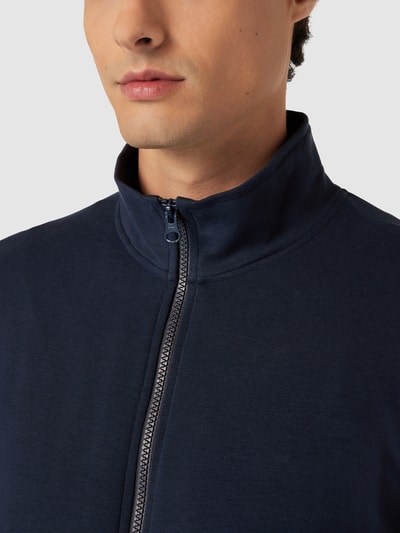 Mey Sweatjacke mit Stehkragen Modell 'ENJOY' Marineblau 3
