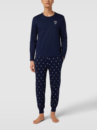 Polo Ralph Lauren Underwear Pyjama met labeldetails Marineblauw - 1