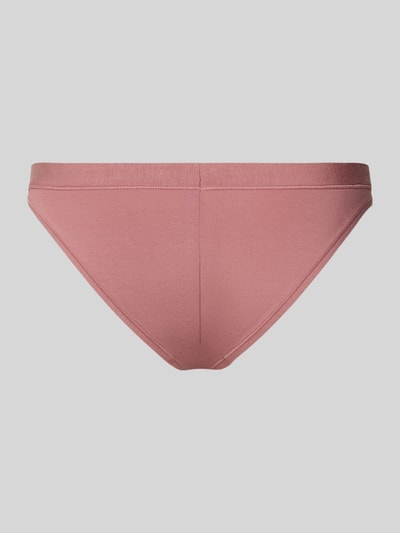 Sloggi Slip met logoprint, model 'Lenzing's Tencel™' Mauve - 3