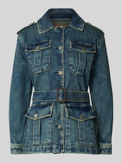 Lauren Ralph Lauren Jeansjacke aus Baumwoll-Mix mit Umlegekragen Modell 'Kufrell' Jeansblau 2