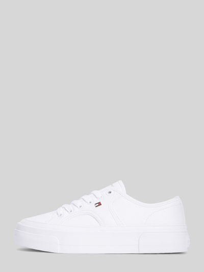 Tommy Hilfiger Sneaker aus echtem Leder Weiss 2