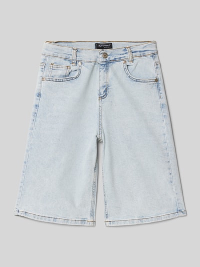 Blue Effect Regular Fit Jeansshorts im 5-Pocket-Design Hellblau 1