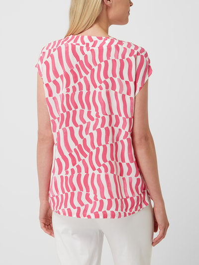 s.Oliver BLACK LABEL Blusenshirt mit angeschnittenen Ärmeln  Pink 5