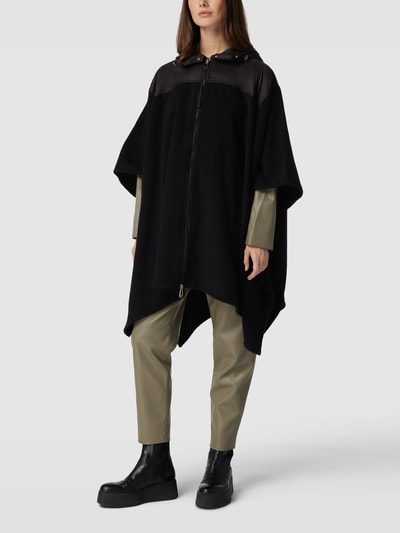 JOOP! Mantel in Poncho-Optik Schwarz 1