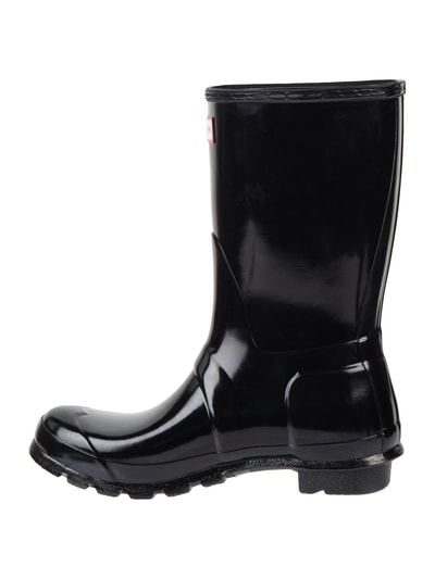 Hunter Gummistiefel mit Zierriemen Black 4