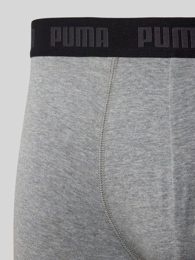 Puma Trunks mit Label-Detail im 3er-Pack Dunkelgrau 2