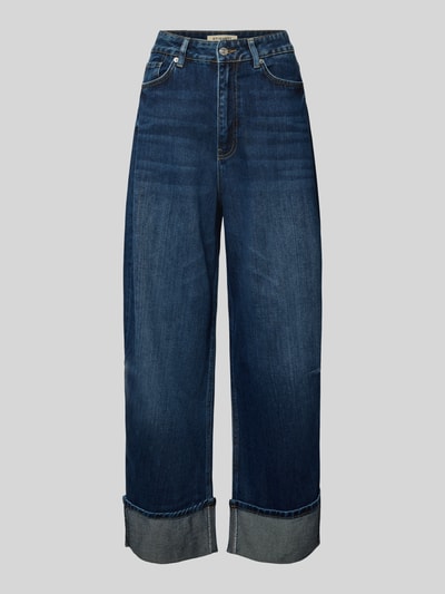 ETIQUETT ESSENTIALS Wide Leg Fit Jeans im 5-Pocket-Design Modell 'Aresta' Dunkelblau 2