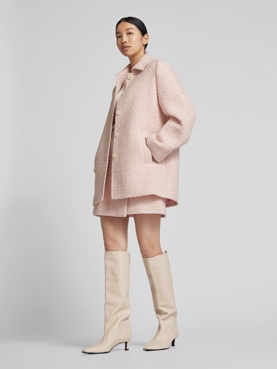 Jake*s Collection Blazer mit Strukturmuster Rose 1