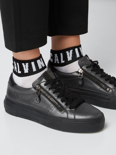 CK Calvin Klein Sneakersocken mit Logo-Stickerei  Weiß 3