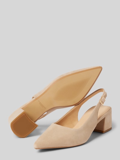 Vagabond Pumps mit Blockabsatz Modell 'Marta' Beige 4