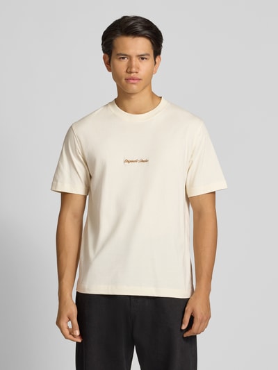 Jack & Jones T-Shirt mit Rundhalsausschnitt Offwhite 4