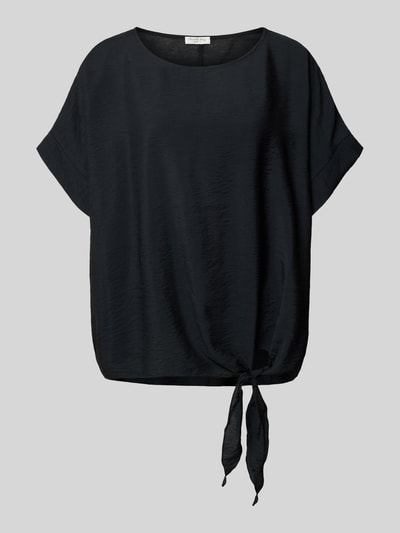 Christian Berg Woman Blusenshirt mit Rundhalsausschnitt Black 2