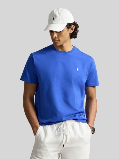 Polo Ralph Lauren Regular Fit T-Shirt aus reiner Baumwolle Blau 4