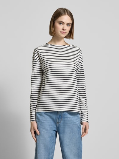 Marc O'Polo Denim Longsleeve mit Rundhalsausschnitt Marine 4